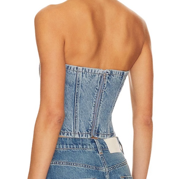 GRLFRND x Lindsi Lane Aurora Sequin Bustier in Theatre Row - Picture 4 of 9